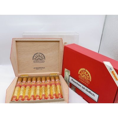 Xì gà Hupmann Magnum 52 dát vàng 24k hộp gỗ 18 điếu