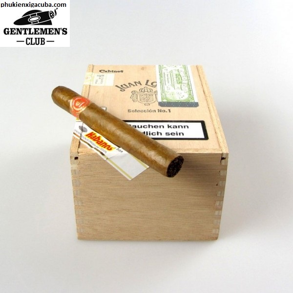  cigar Juan Lopez Seleccion No. 1 hộp gỗ 25 điếu
