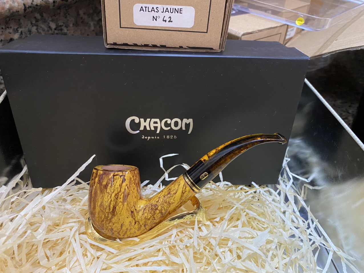Tẩu cigar Atlas Jaune Chacom No42