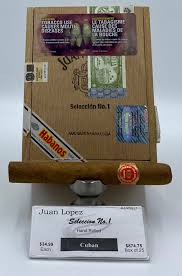 cigar Juan Lopez Seleccion No. 1 hộp gỗ 25 điếu