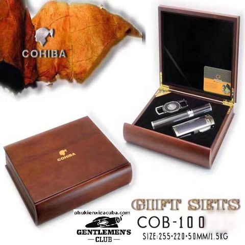hướng dẫn sử dụng Set phụ kiện xì gà Cohiba Cob-100 chính hãng