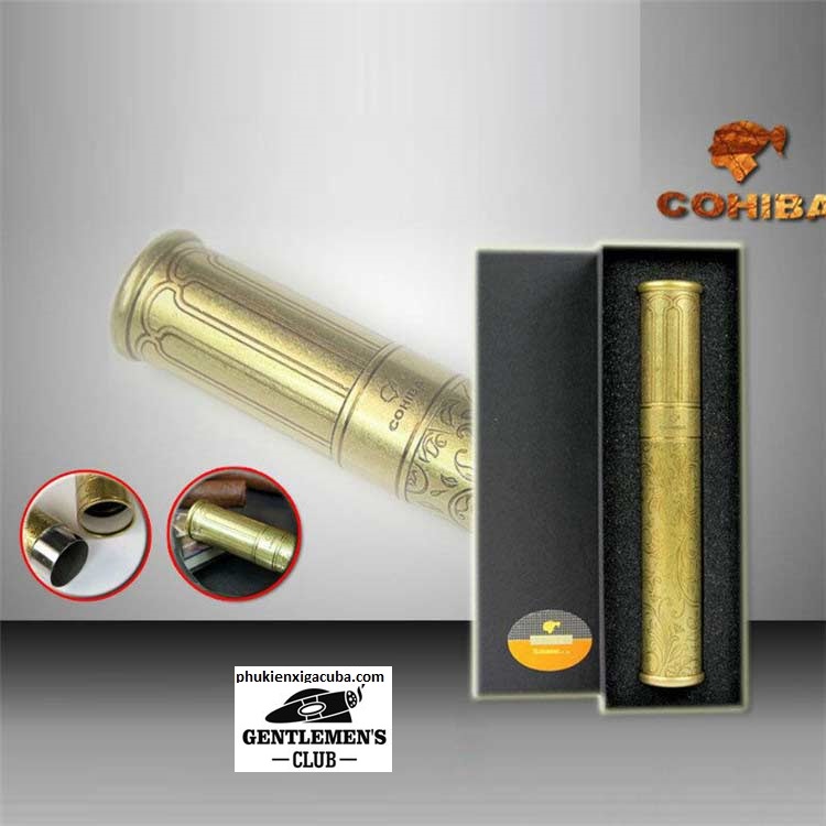 Kích thước ống đồng đựng xì gà Cohiba HB 027 028