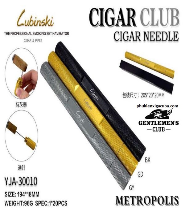 Kích thước Dụng cụ hút xì gà Lubinski YJA30010 chính hãng