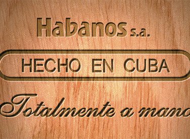 Con dấu trên hộp xì gà Cuba