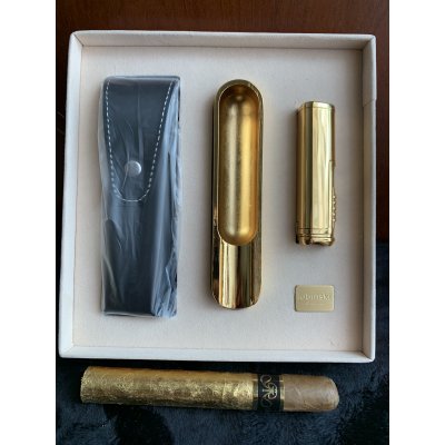set Phụ Kiện Cigar Golden LubinskI YJA-80010 dát vàng