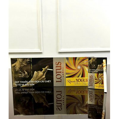 Thuốc Lá Lotus bấm đổi vị sữa chua Romantic Yogur Flavor Capsule