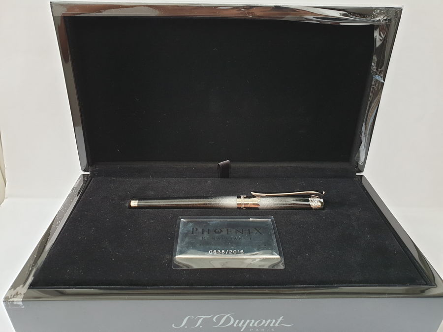 Bút Bi ST Dupont Phoenix Renalssance Rollerball Pen Limited Black Lacquer 142035 mua ở đâu tại sài gòn