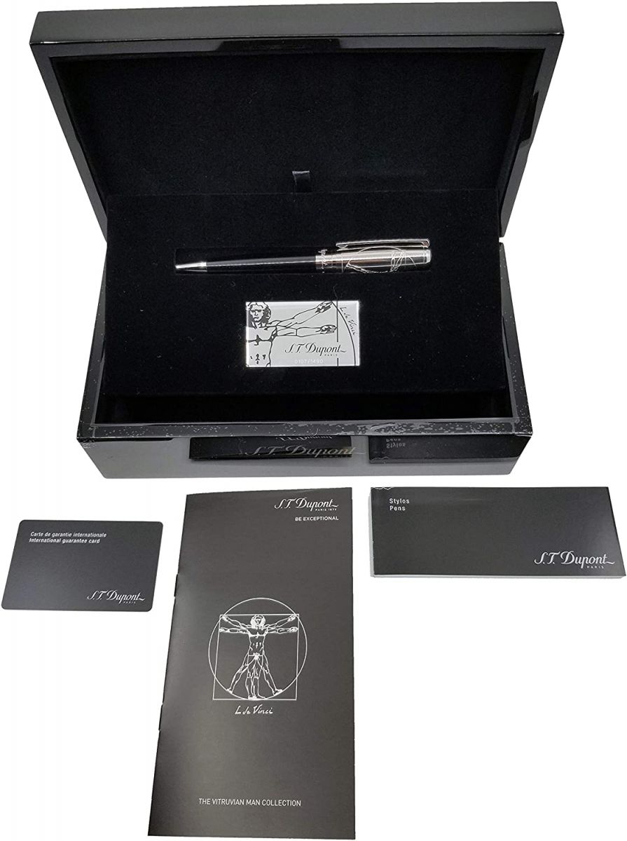 Bút bi ST Dupont Limited Edition Da Vinci Vitruvian Man bán ở đâu sài gòn