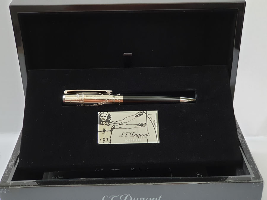 Bút bi ST Dupont Limited Edition Da Vinci Vitruvian Man bán ở đâu tại hà nội