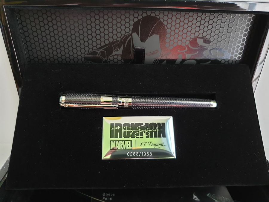Bút bi S.T. Dupont Rollerball Pen Line D Tony Stark Iron Man Limited Edition 412707 mua ở đâu tại hà nội