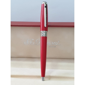 Bút bi St Dupont Olympio Mini Chinese Lacquer Red Ball Point Pen 0486677 bán tại sài gòn