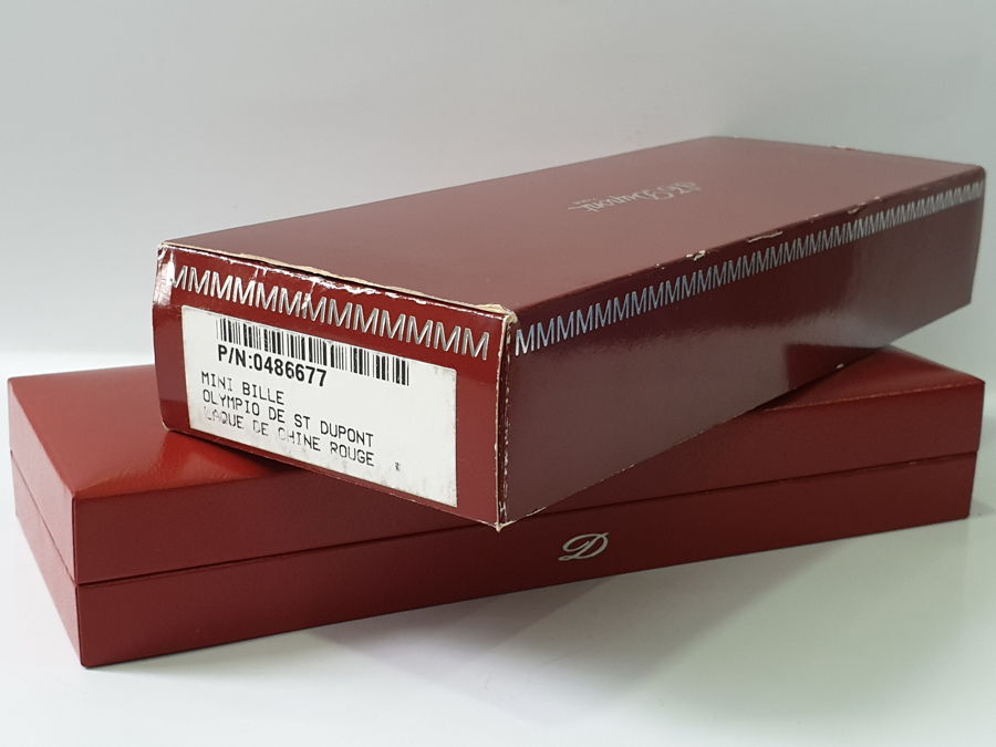 Bút bi St Dupont Olympio Mini Chinese Lacquer Red Ball Point Pen 0486677 bán tại hà nội