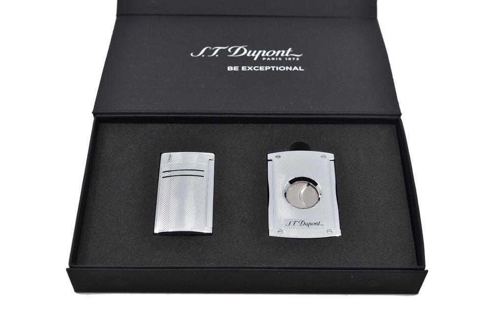 Bộ phụ kiện khò cắt cigar S.T. Dupont Maxijet Lighter & Cutter Gift Set mua ở đâu tại bắc ninh