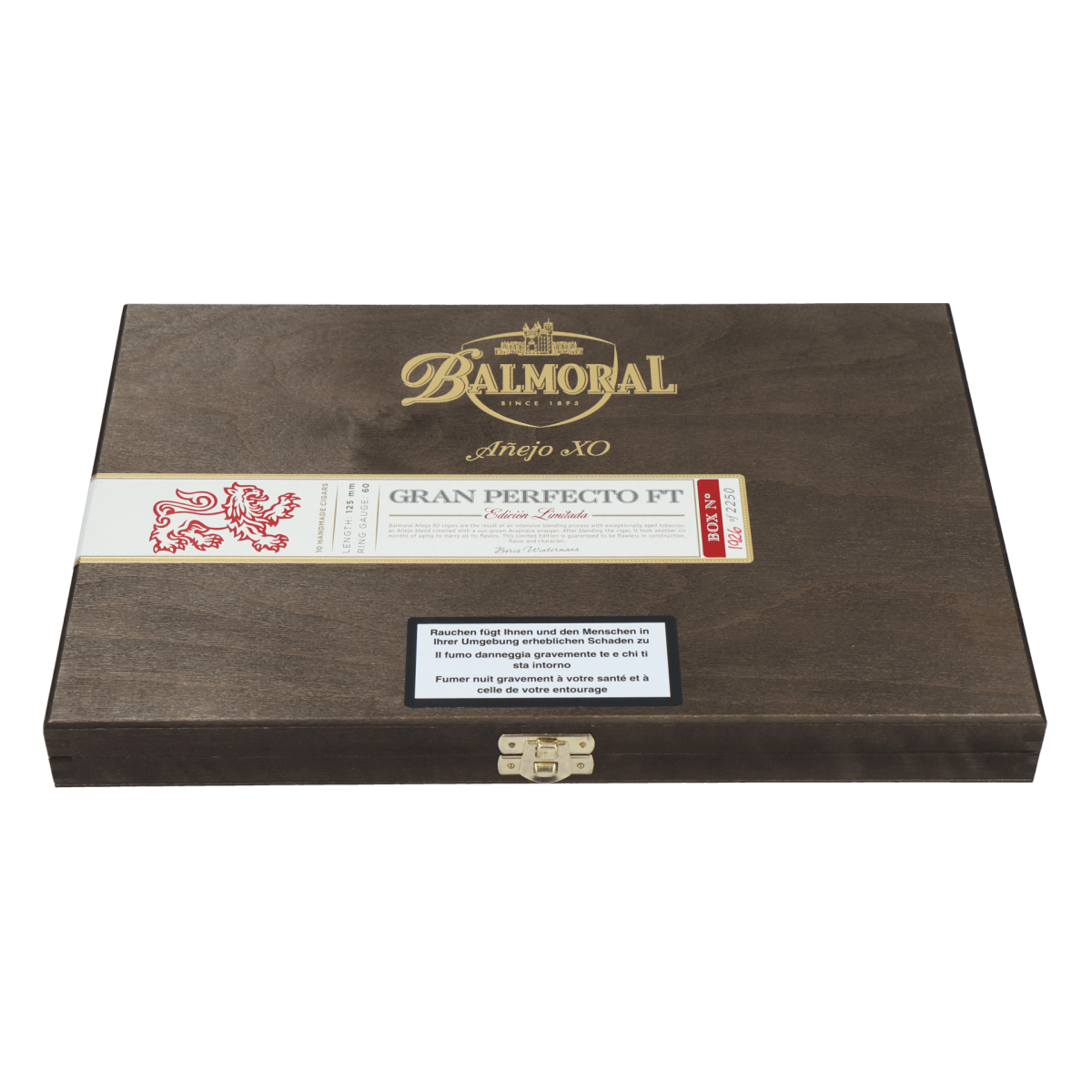 xì gà Balmoral Añejo XO Gran Perfecto FT Edicion Limitada 2018 hộp gỗ 10 điếu tại sài gòn