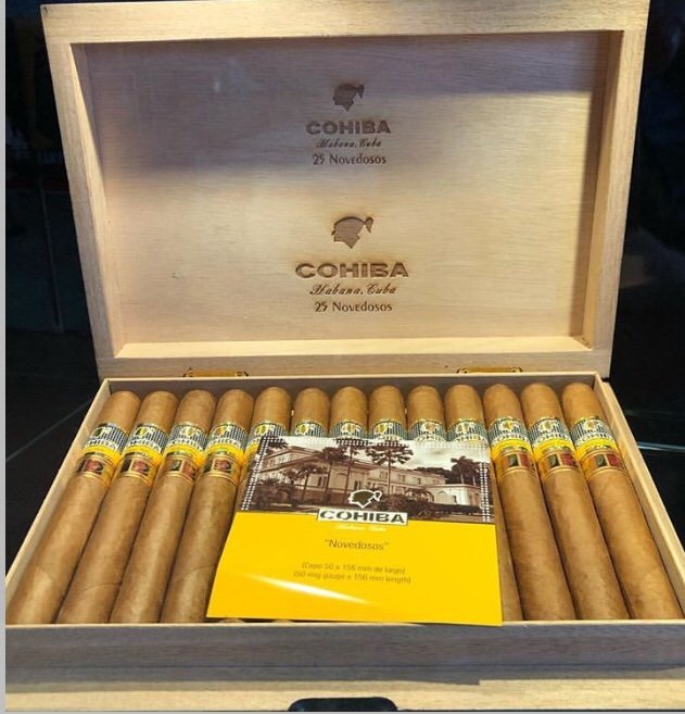 xì gà Cohiba Novedosos LCDH Edition hộp gỗ 25 điếu tại hà nội
