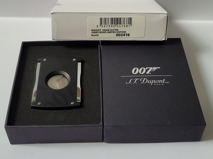 dao cắt xì gà Dupont Maxijet James Bond 007 Black Limited Edition sài gòn