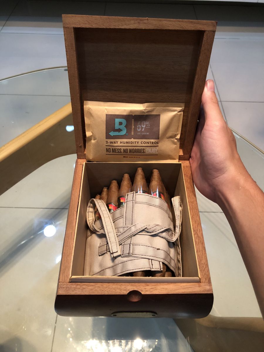 Xì gà Gurkha Master Select OVB Perfecto No.1 hộp gỗ 25 điếu