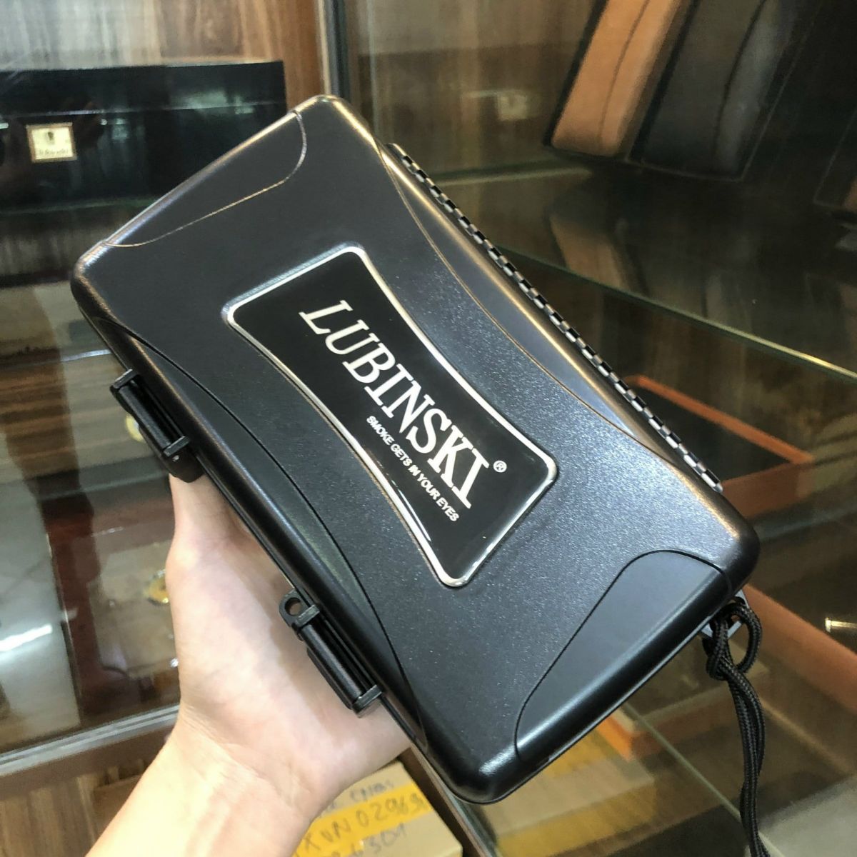 Hộp bảo quản 5 điếu cigar Lubinski CASE002 hà nội