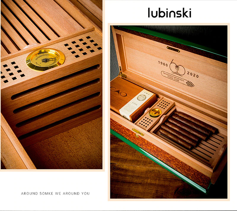 hướng dẫn sử dụng  tủ ủ xì gà Lubinski YJA 60023