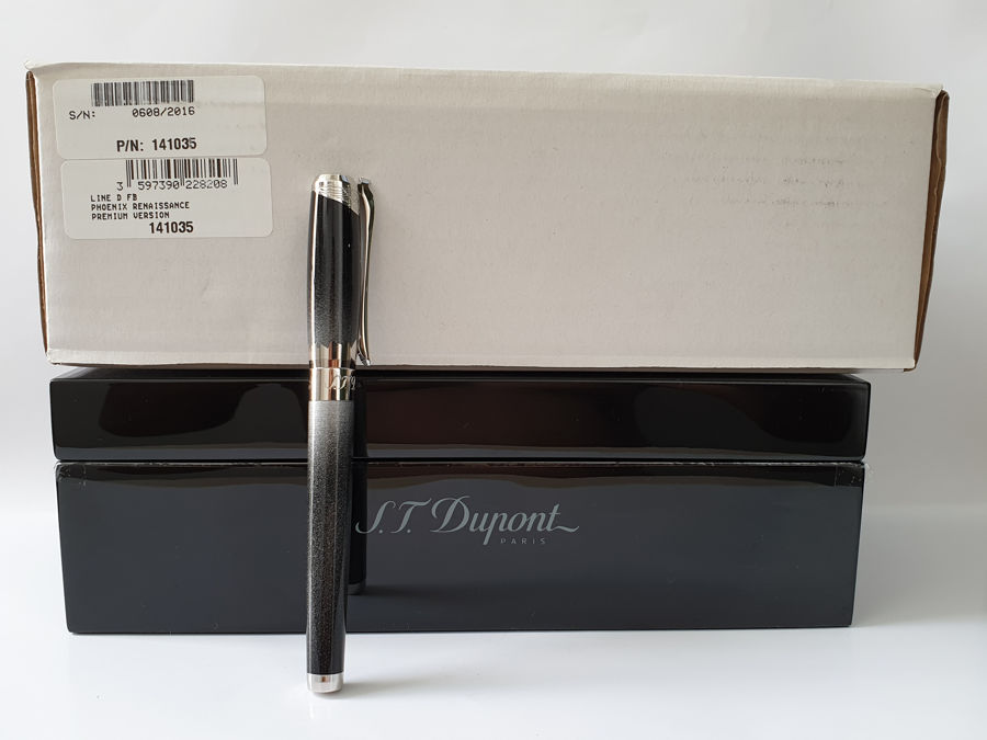 cách sử dụng Bút Máy ST Dupont Phoenix Renalssance Fountain Pen Limited Black Lacquer 141035 mua ở đâu tại sài gòn