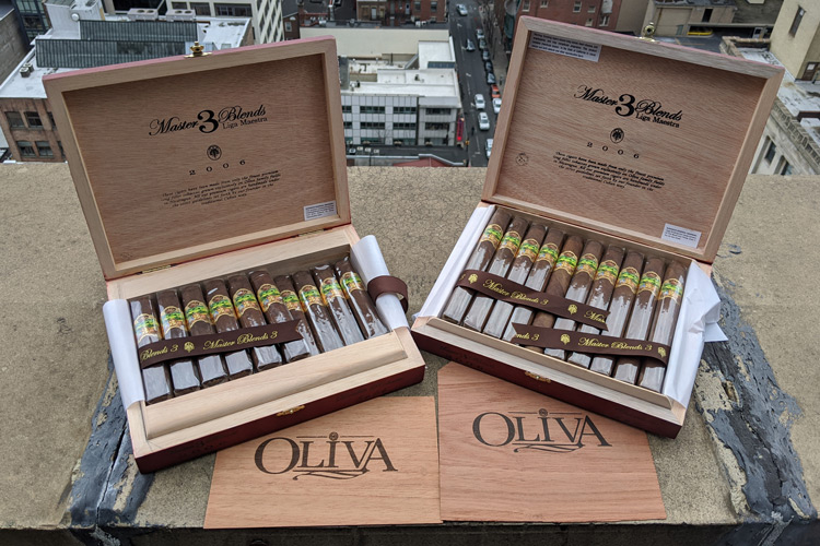 cửa hàng bán xì gà Oliva Master Blends 3 hộp gỗ 20 điếu chính hãng