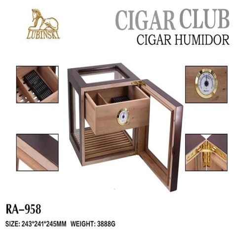 Hướng dẫn sử dụng tủ bảo quản xì gà Lubinski RA958 đúng cách hiệu quả nhất